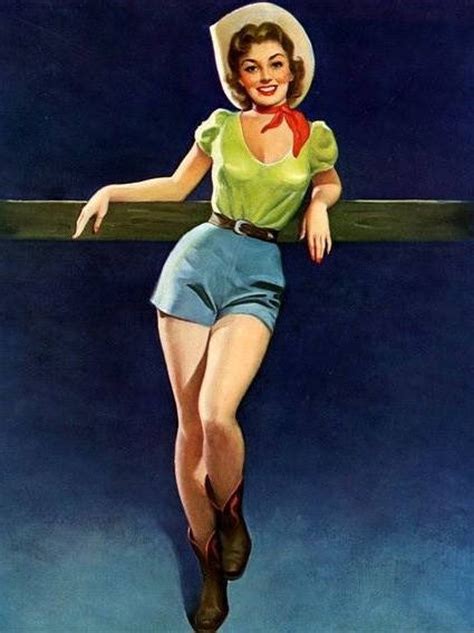 cowgirl pinup